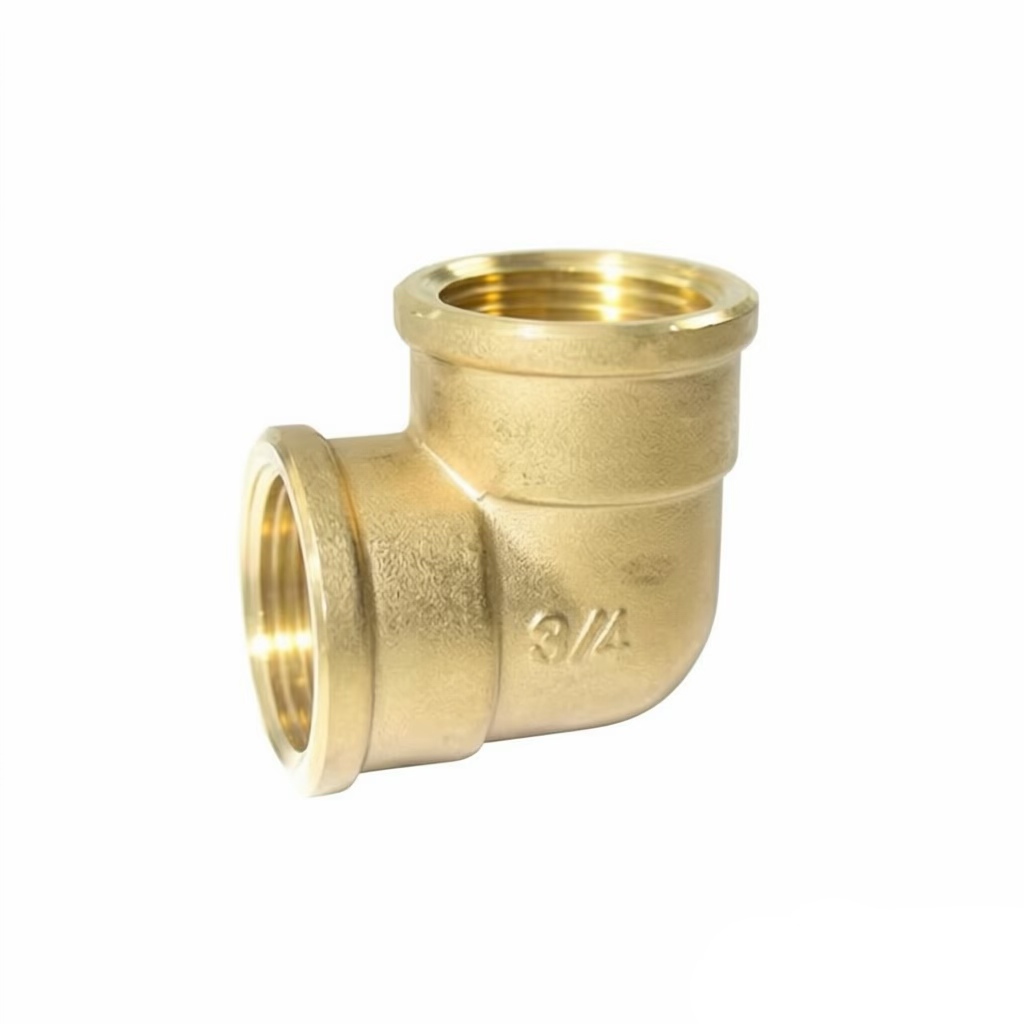 Colze de tub roscat femella