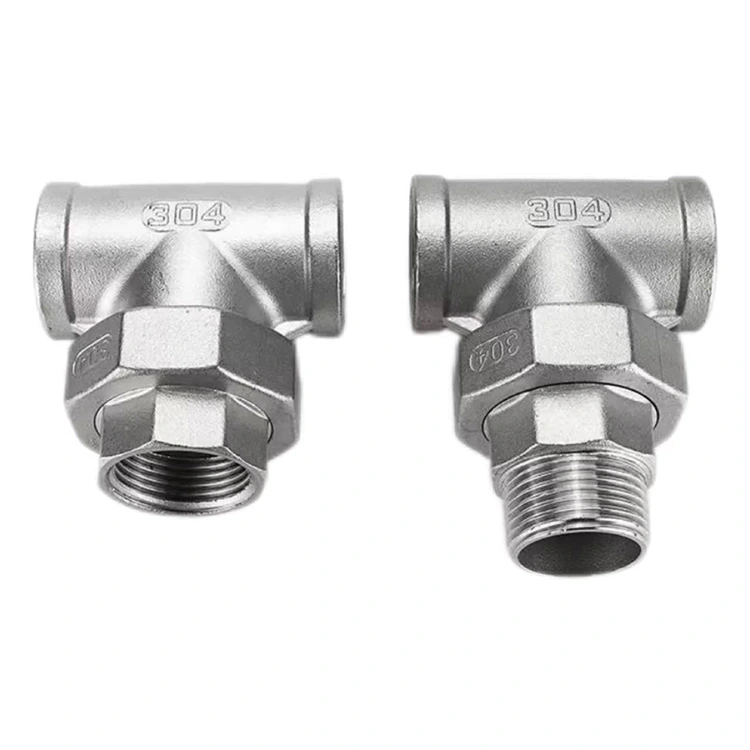 Tee unió roscada femenina