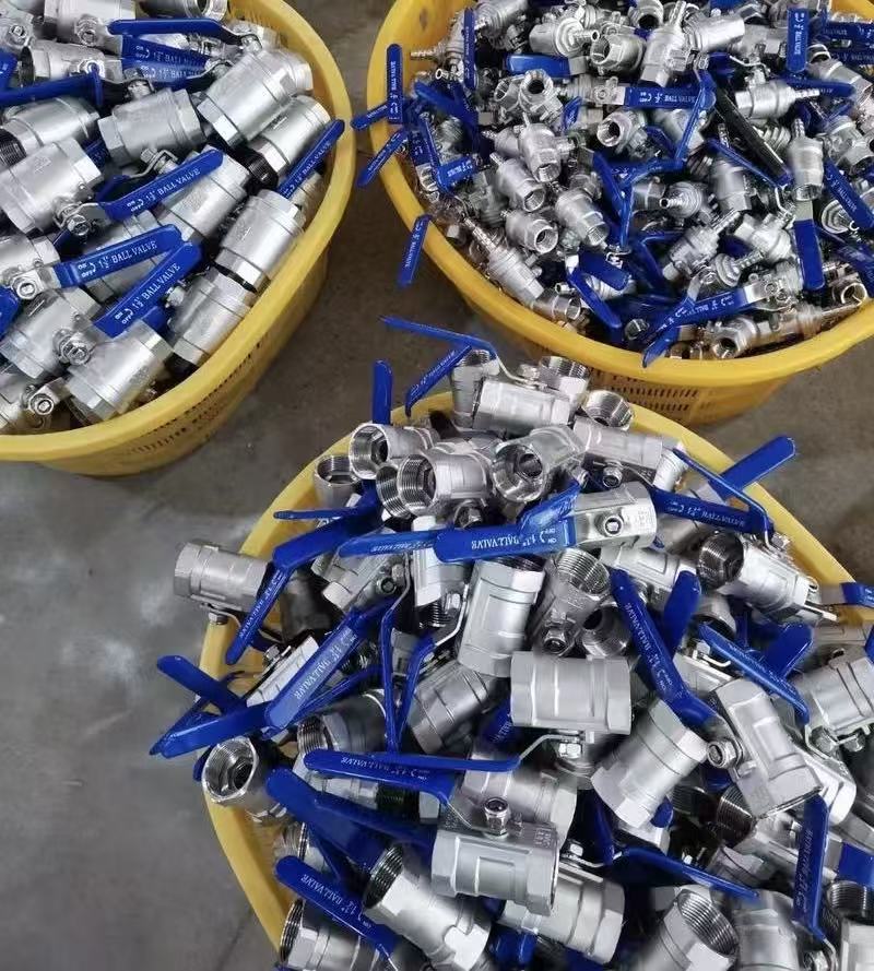 One Piece Ball Valve for Natural Gas