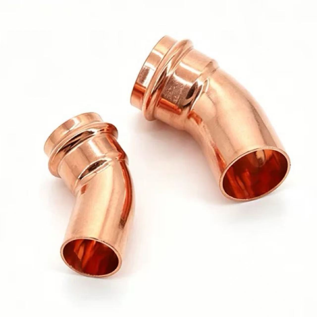 Double-Press Type B 45 Degree Elbow Fitting
