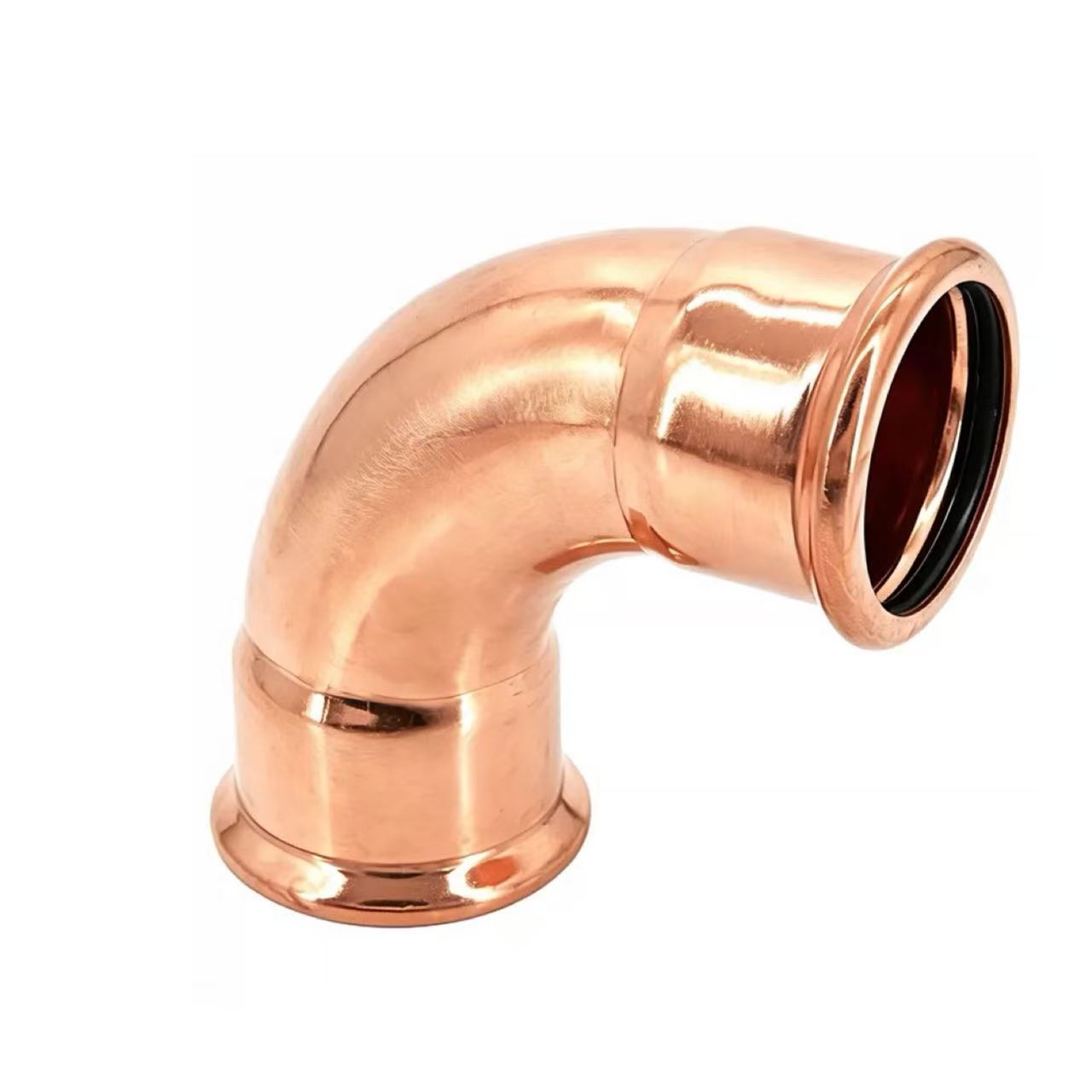 Colze de 90° de pinça única