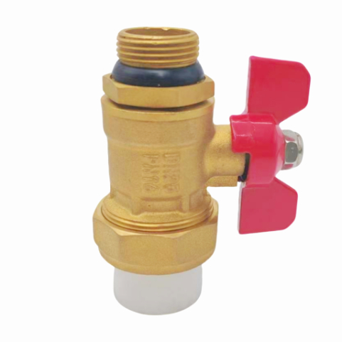 Vàlvula de bola vertical PPR25 amb rosca mascle